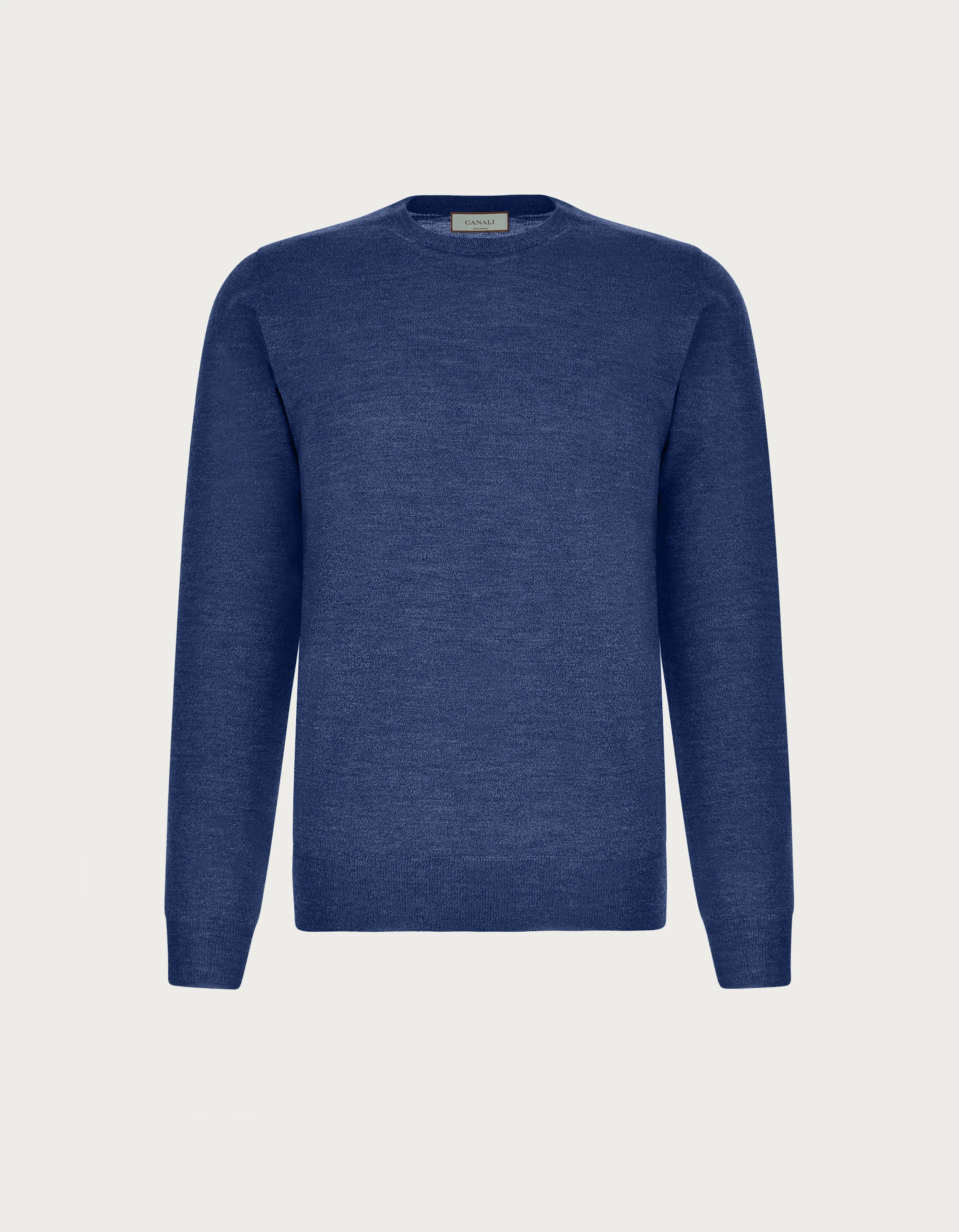 Pure wool blue crewneck 