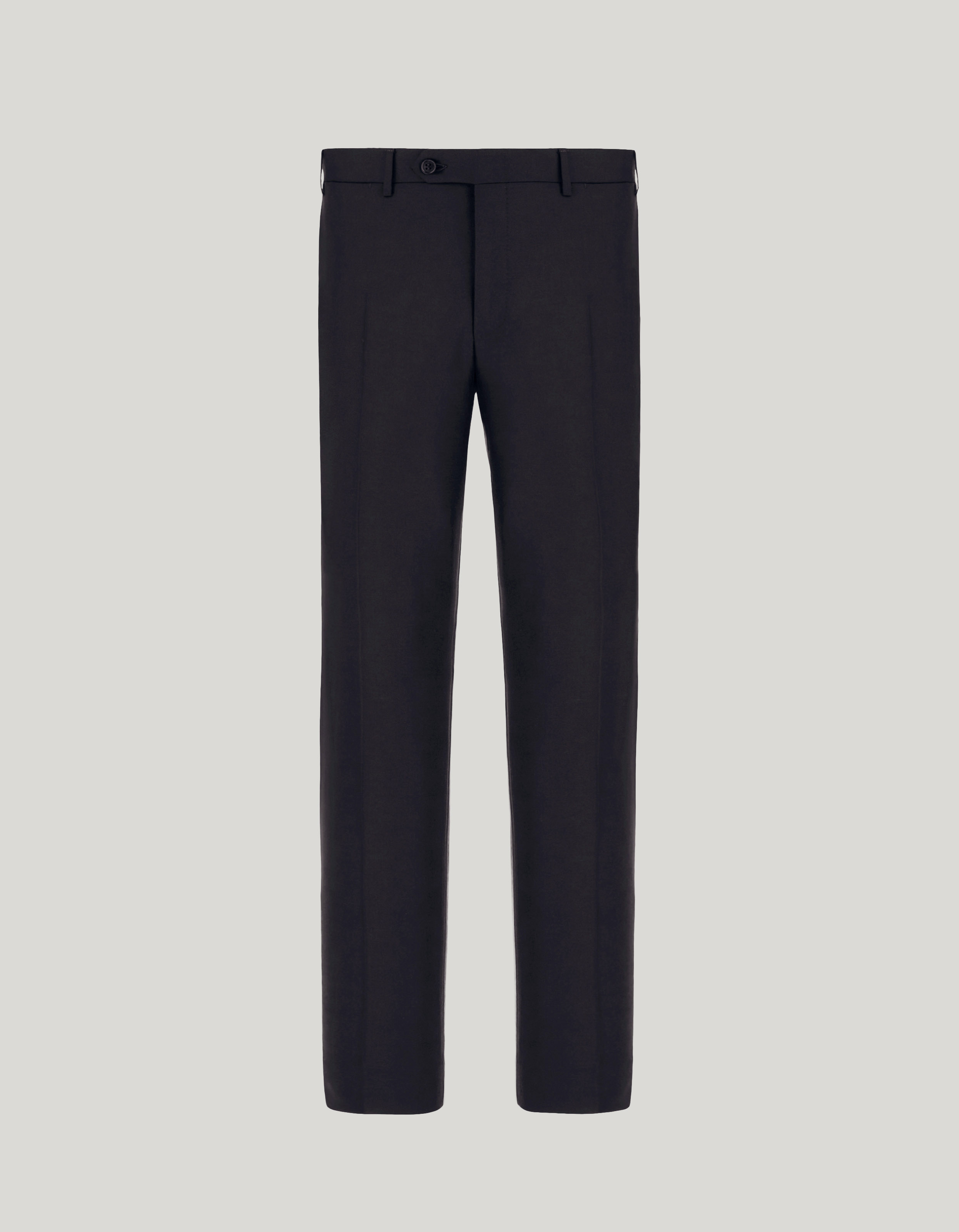 Pants in navy blue wool 