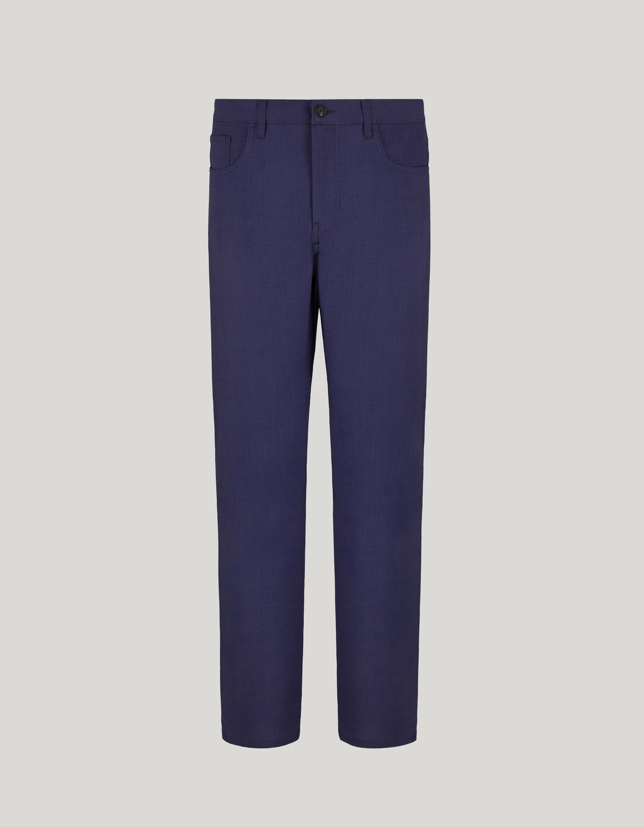 Pure wool pants in blue - Impeccabile 