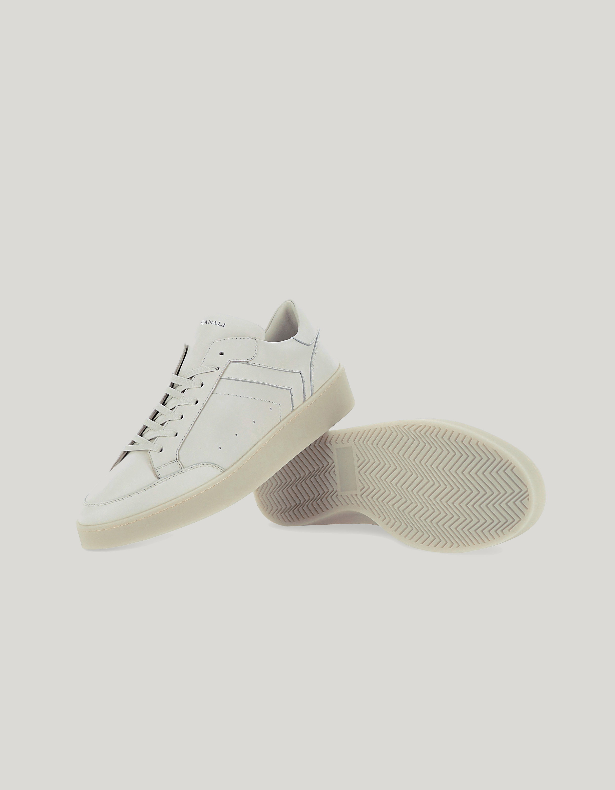 Canali Nuvola leather sneakers