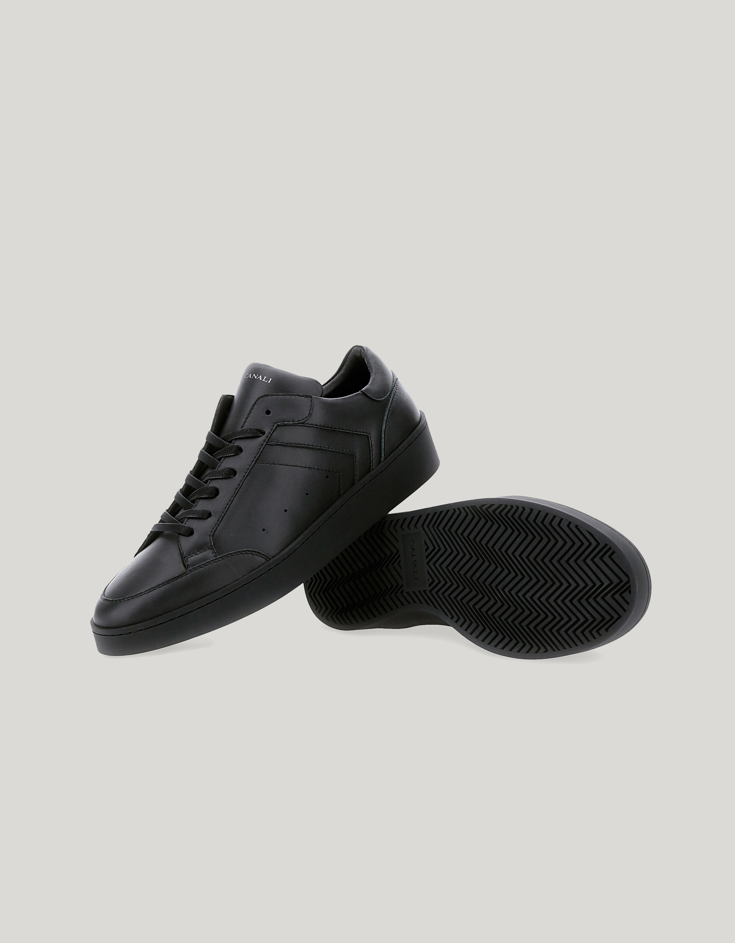 Canali Nuvola leather sneakers
