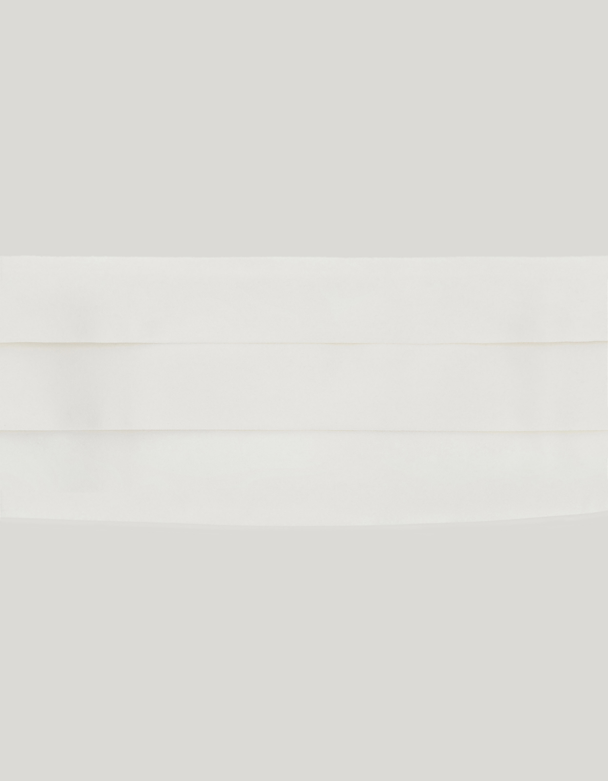 White silk cummerband - Large