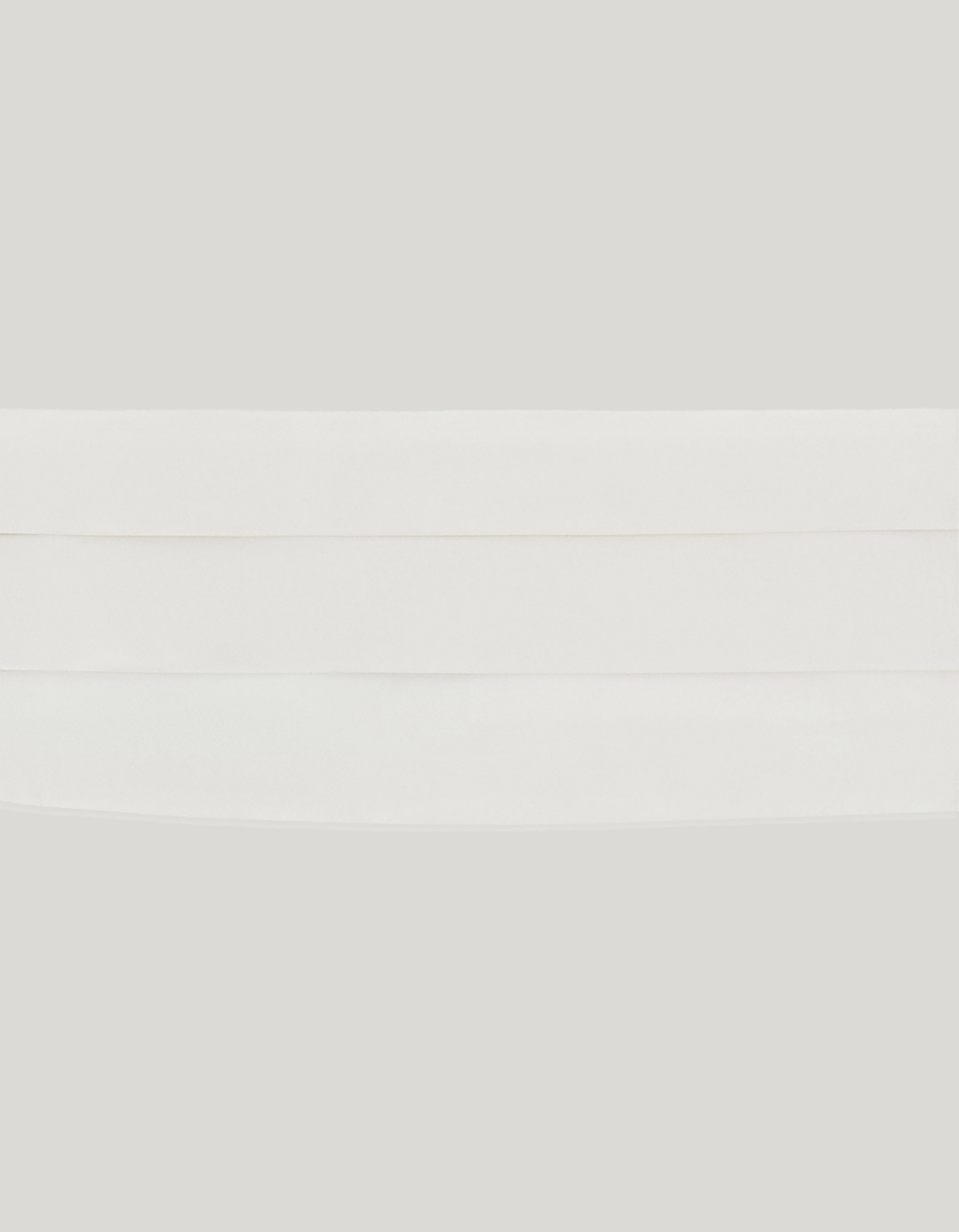 White silk cummerband - Extra Large