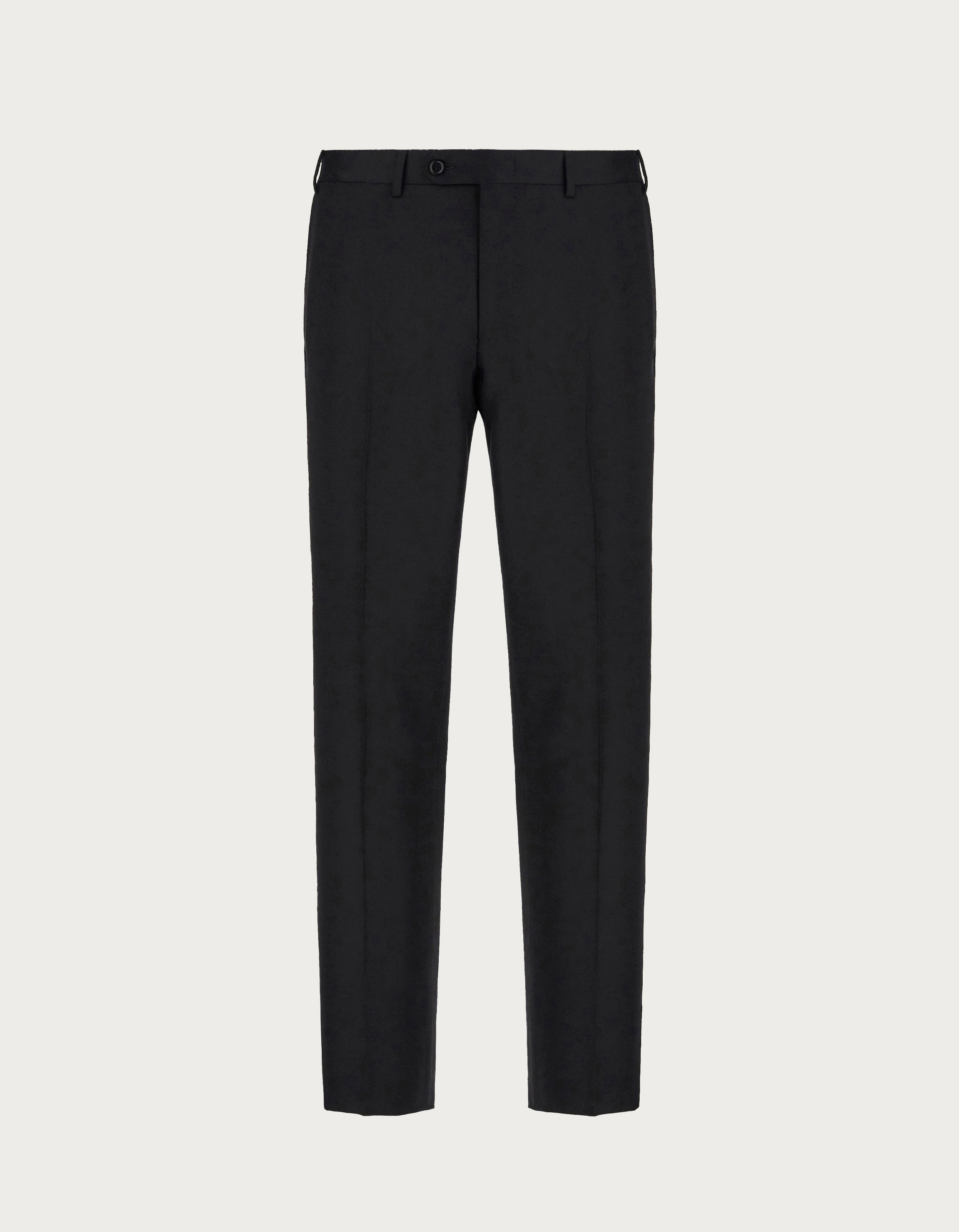 Black wool pants 
