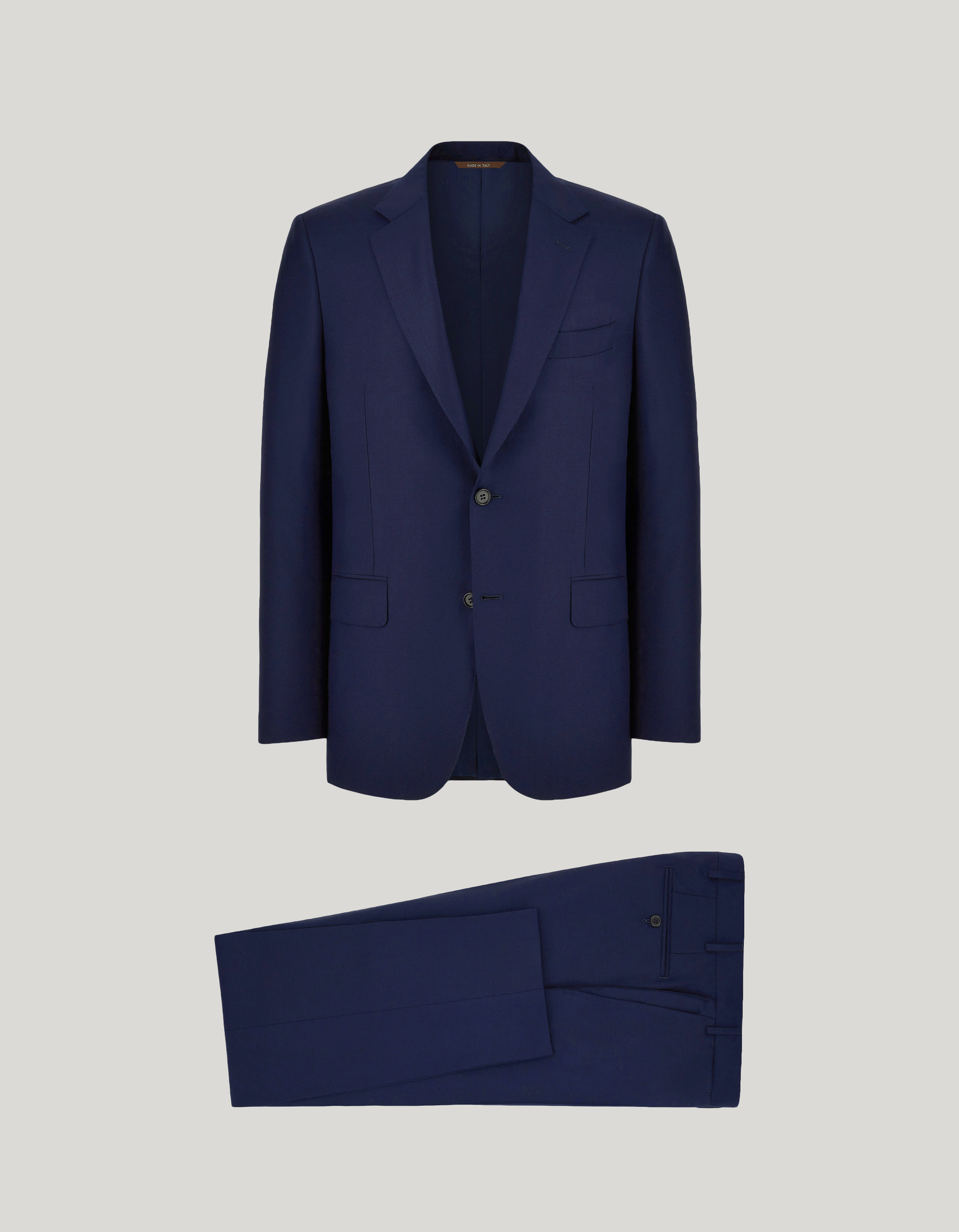 Suit in blue wool 