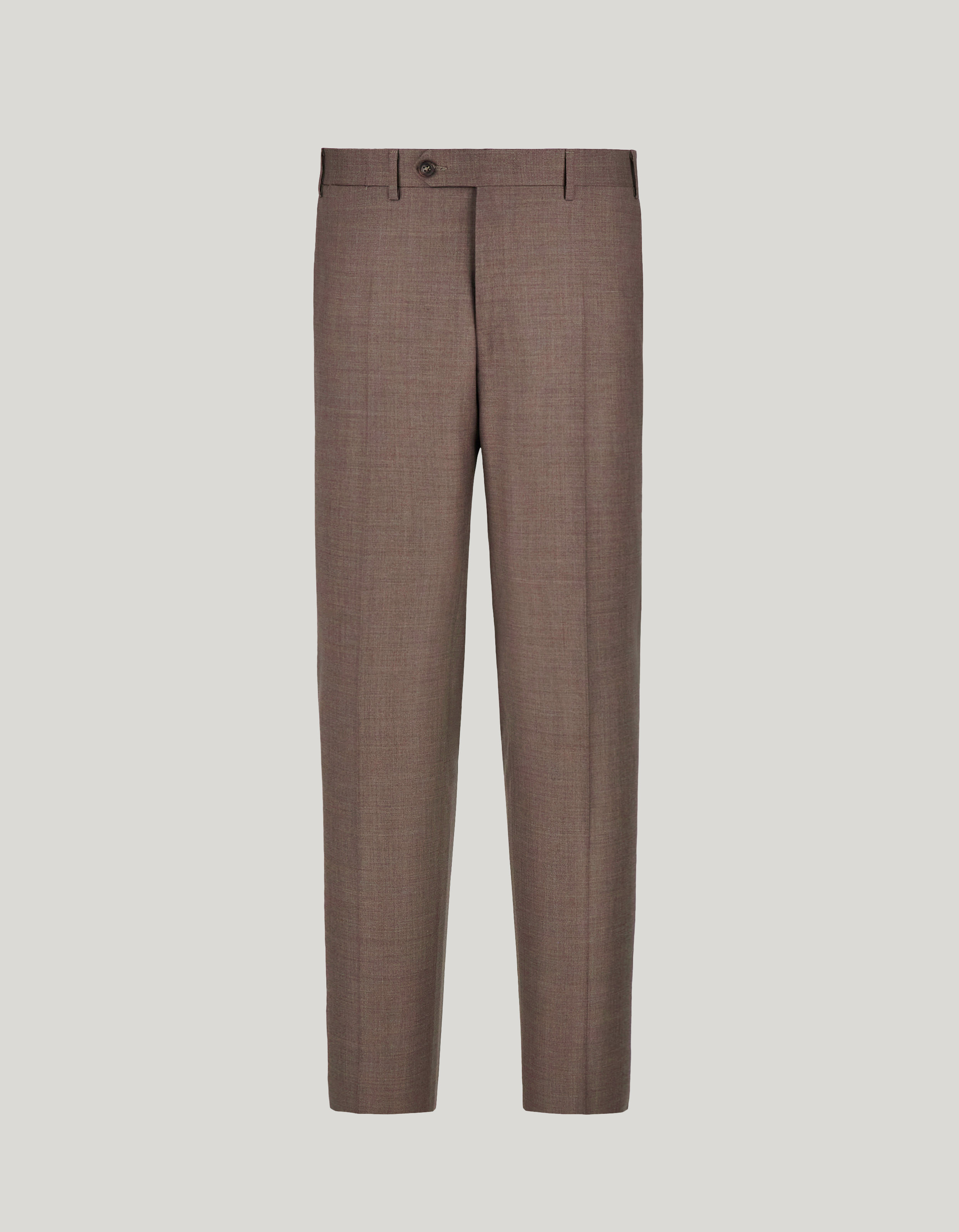 Brown pants in 150's wool 