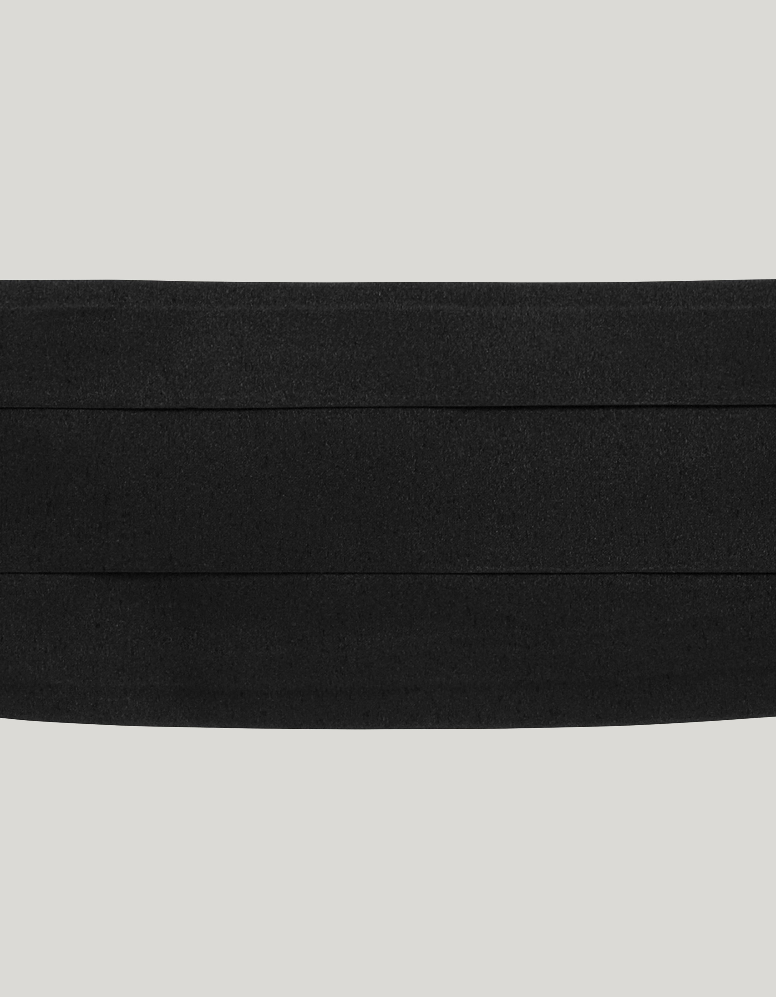 Black Silk cummerband - Large