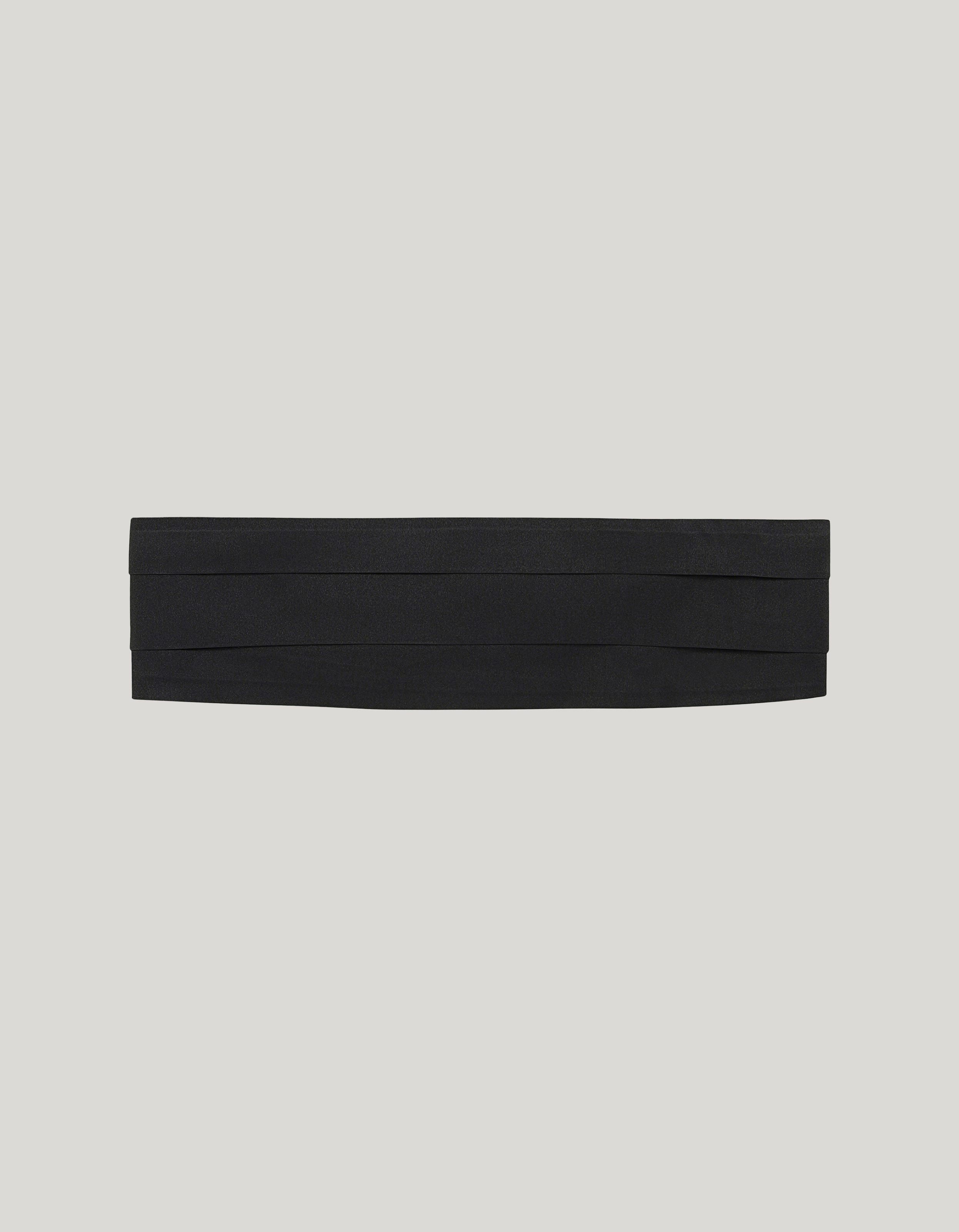 Black Silk cummerband - Extra large 