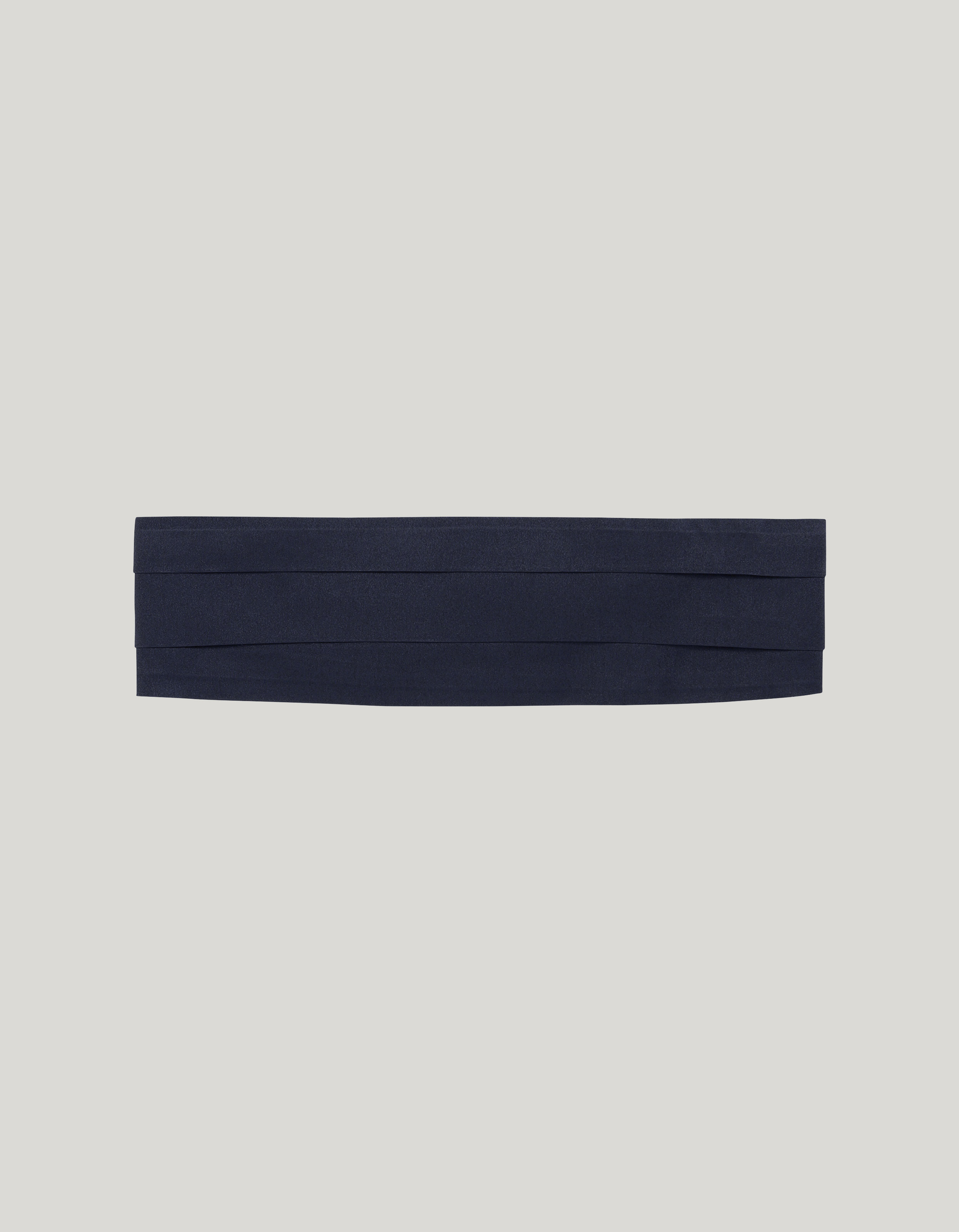 Blue silk cummerband - Extra Large 
