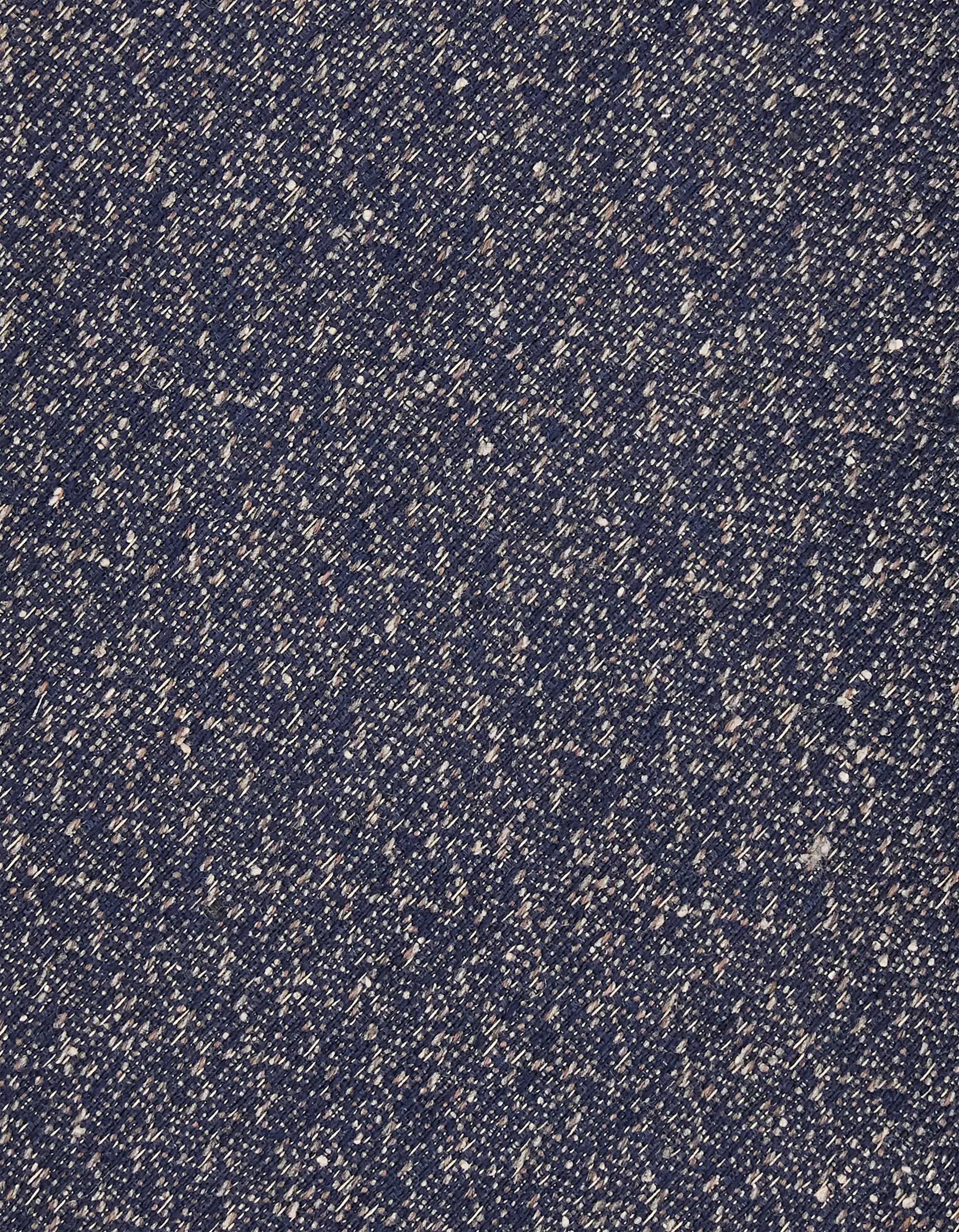 Blue silk blend tie