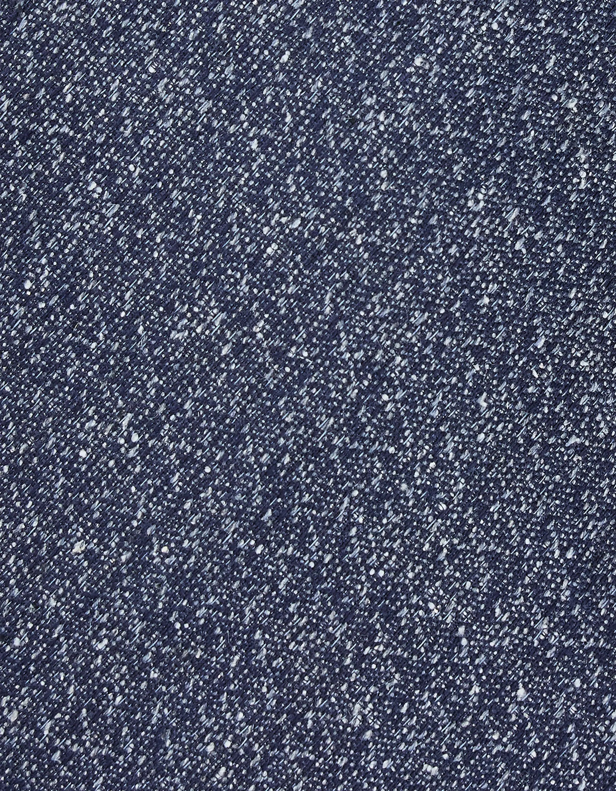 Blue silk blend tie