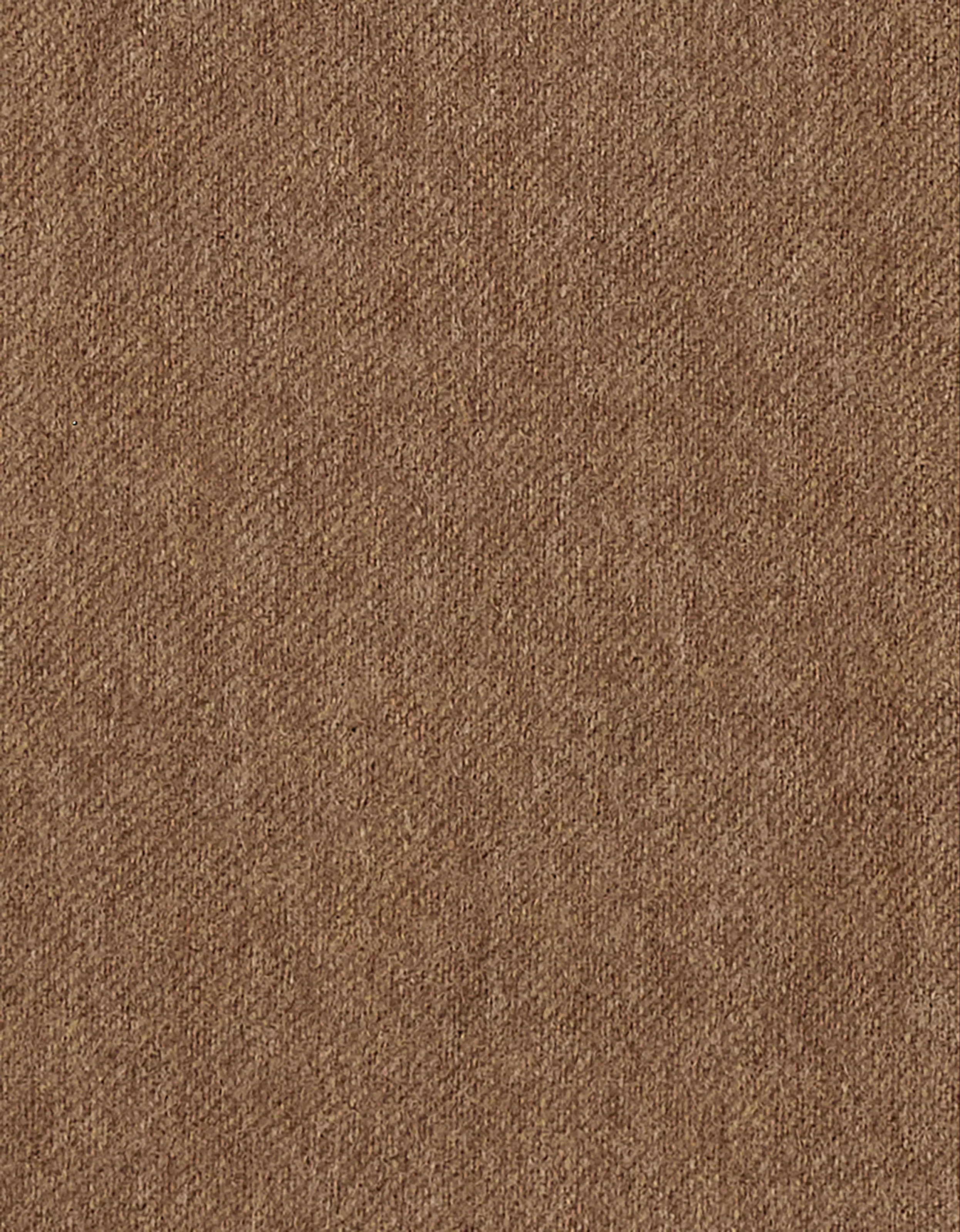 Beige and brown wool Double stitch tie
