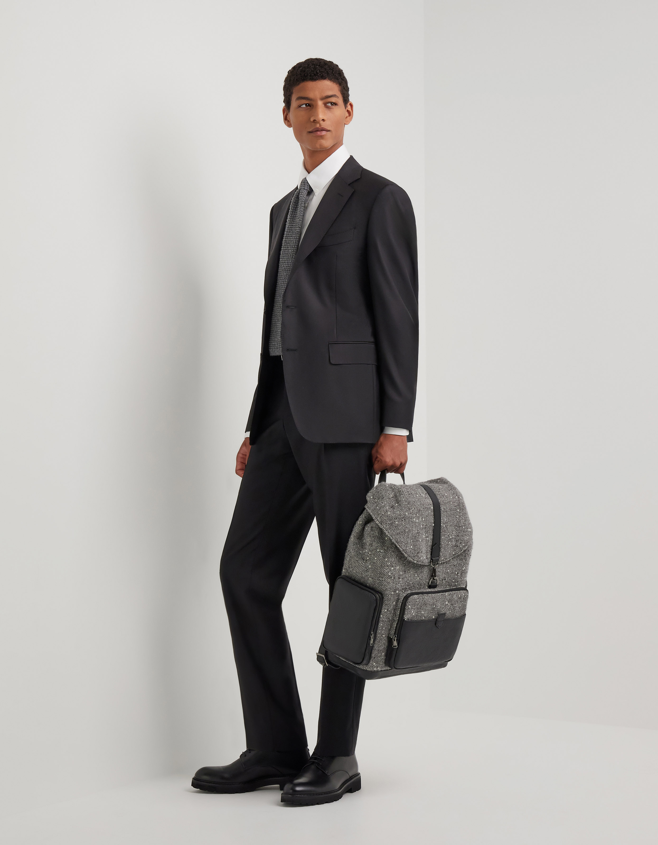 Black pure 150's wool blazer