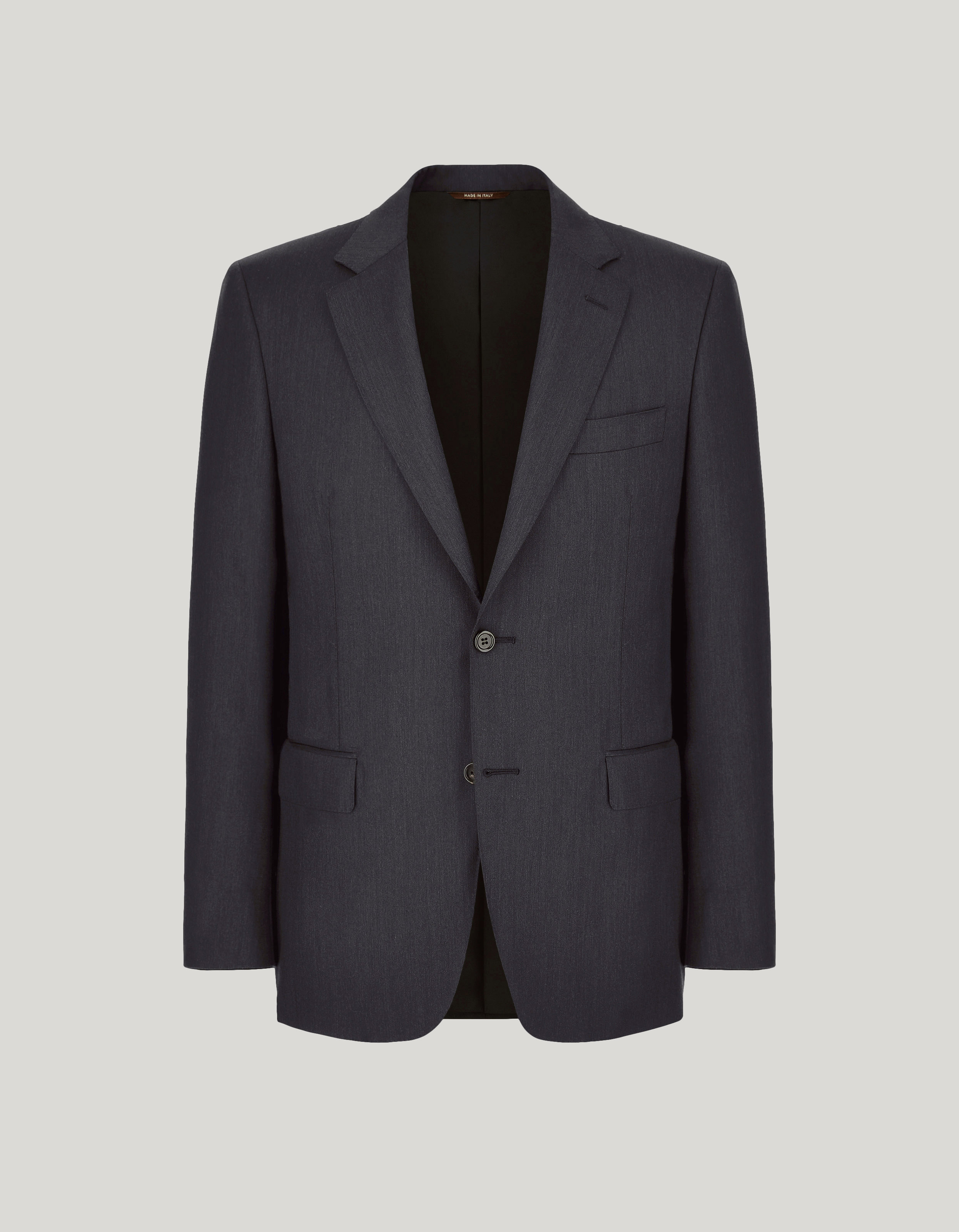 Charcoal grey pure 150's wool blazer 