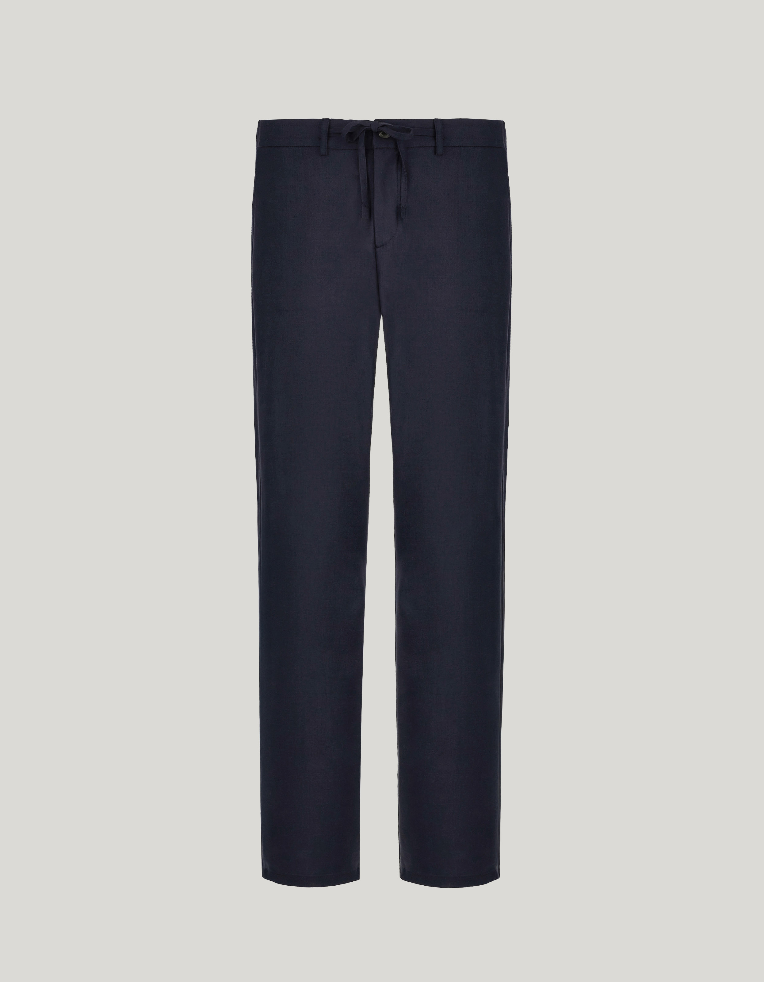 Navy blue pants in Impeccabile wool 