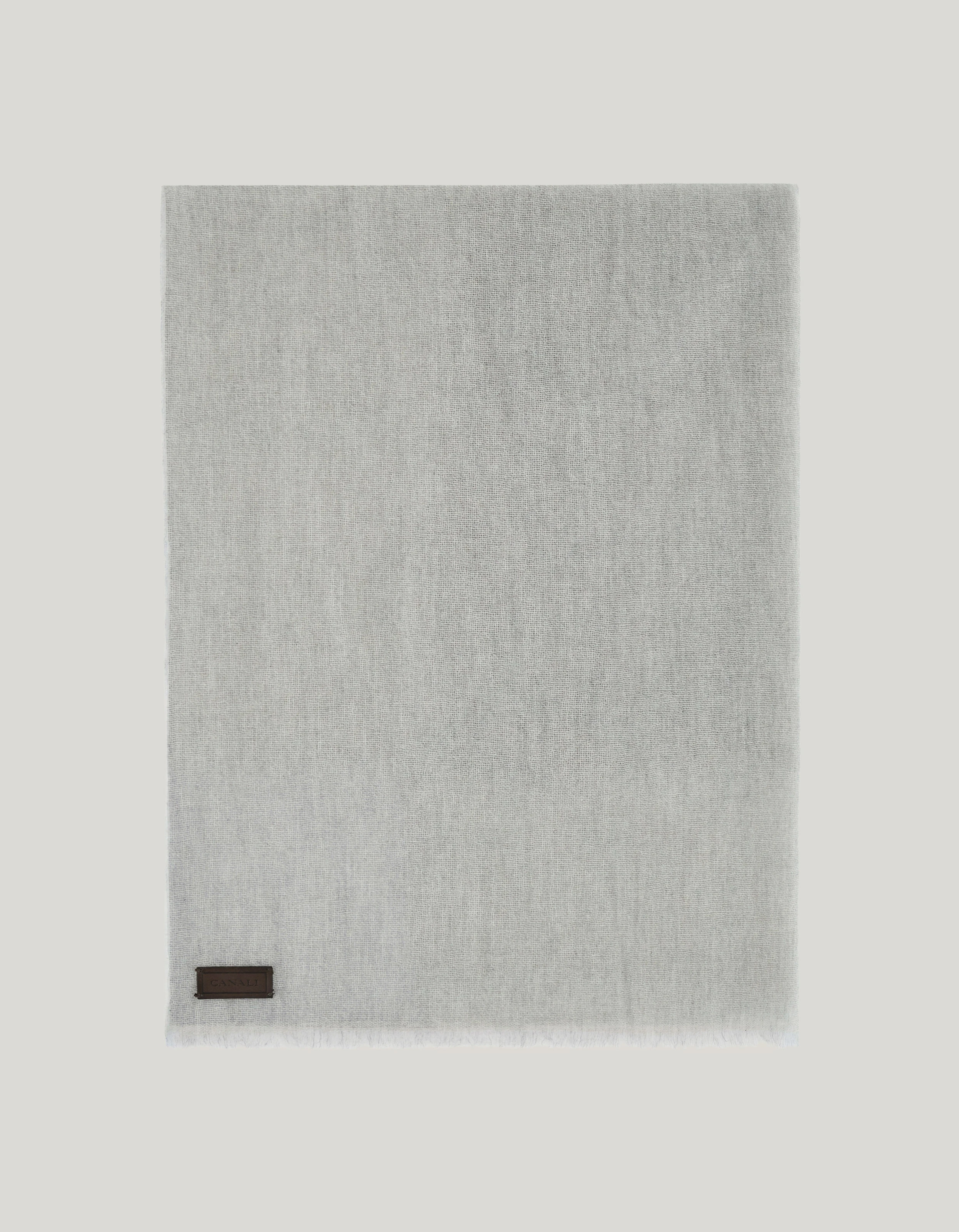 Grey cashmere scarf 