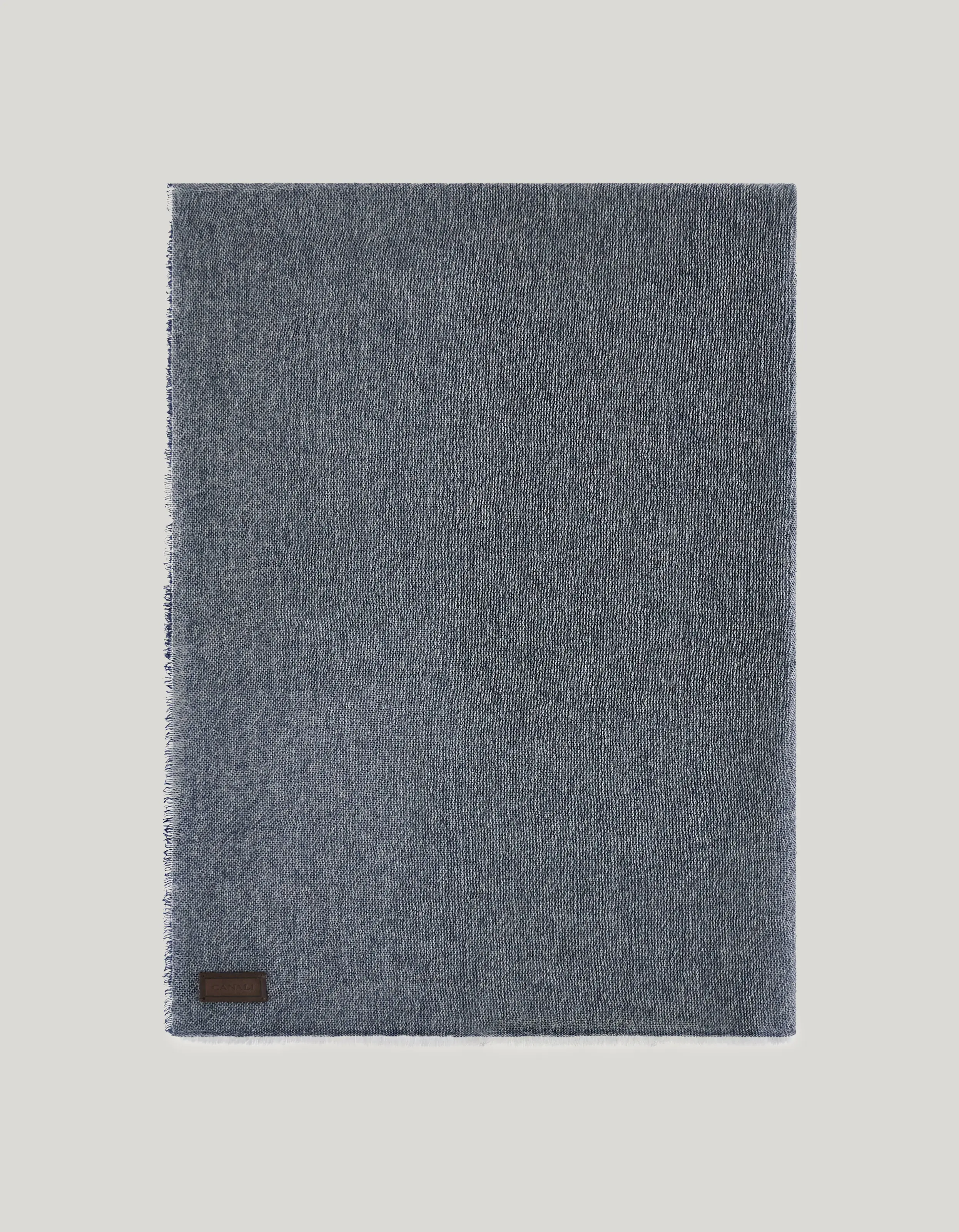 Blue cashmere scarf 